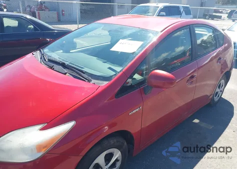 2013 Toyota Prius Three из США, поврежденный, VIN JTDKN3DU4D0342324